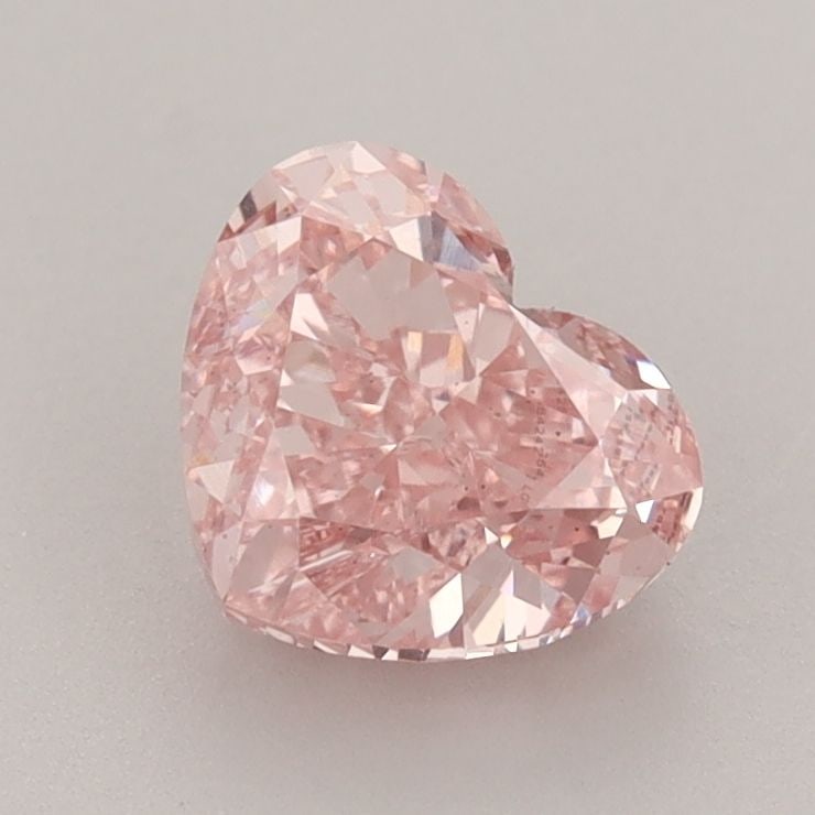 Loose Diamond - HEART 1.52ct Fancy Vivid Pink VS2: Loose Diamond - HEART 1.52ct Fancy Vivid Pink VS2 Source: This is a real non-mined Diamond that has been grown in a lab Shape: HEART Carats: 1.52 Color: Fancy Vivid Pink Certification: IGI Video: