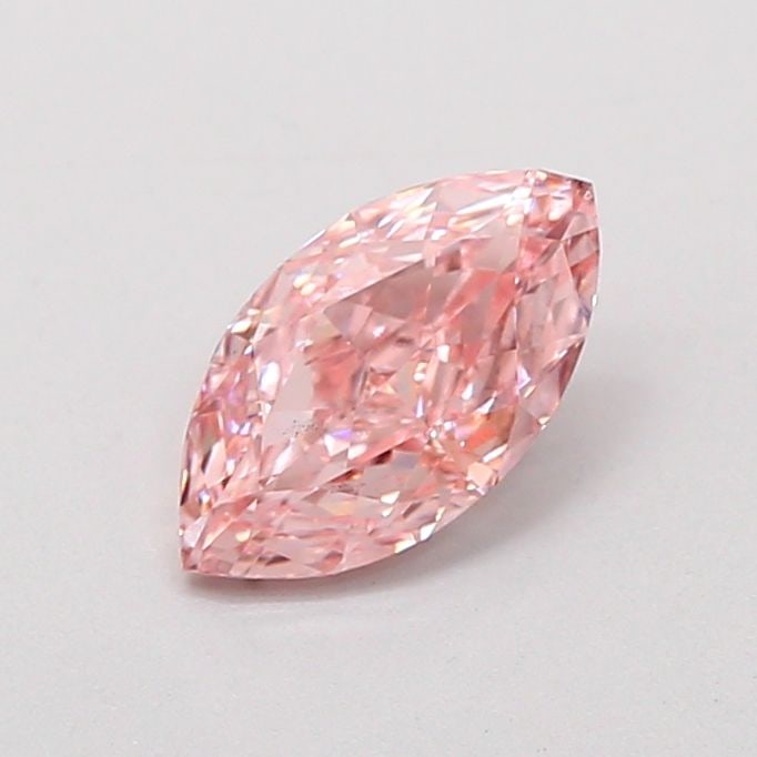 Loose Diamond - MARQUISE 0.81ct Fancy Vivid Pink VS1: Loose Diamond - MARQUISE 0.81ct Fancy Vivid Pink VS1 Source: This is a real non-mined Diamond that has been grown in a lab Shape: MARQUISE Carats: 0.81 Color: Fancy Vivid Pink Certification: IGI Video