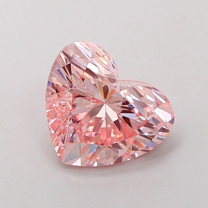 Loose Diamond - HEART 1.97ct Fancy Vivid Pink VS1: Loose Diamond - HEART 1.97ct Fancy Vivid Pink VS1 Source: This is a real non-mined Diamond that has been grown in a lab Shape: HEART Carats: 1.97 Color: Fancy Vivid Pink Certification: IGI Video: