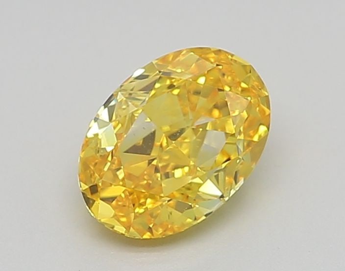 Loose Diamond - OVAL 1.06ct Fancy Vivid Yellow VVS2: Loose Diamond - OVAL 1.06ct Fancy Vivid Yellow VVS2 Source: This is a real non-mined Diamond that has been grown in a lab Shape: OVAL Carats: 1.06 Color: Fancy Vivid Yellow Certification: IGI Video: