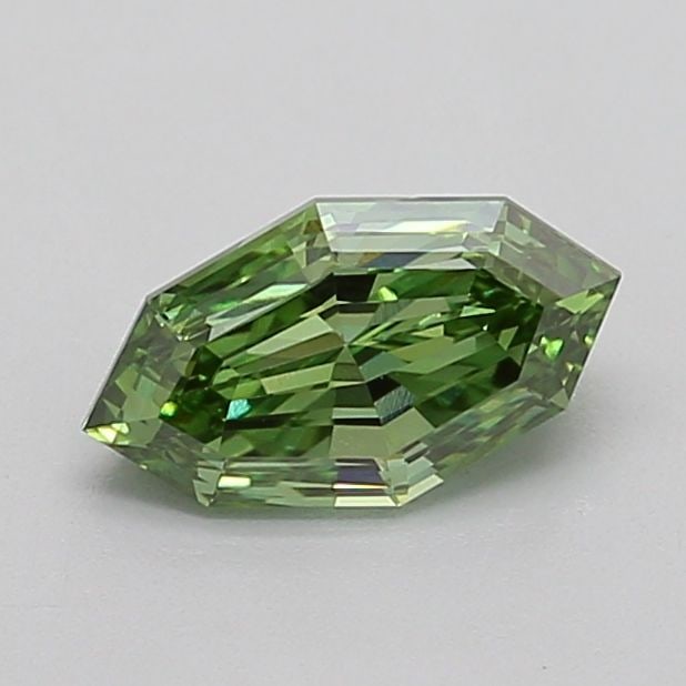 Loose Diamond - OCTAGONAL 0.86ct Fancy Vivid Green VS1 (1 of 1)