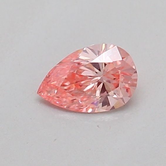 Loose Diamond - PEAR 0.15ct Fancy Vivid Pink VS1: Loose Diamond - PEAR 0.15ct Fancy Vivid Pink VS1 Source: This is a real non-mined Diamond that has been grown in a lab Shape: PEAR Carats: 0.15 Color: Fancy Vivid Pink Certification: IGI Video: