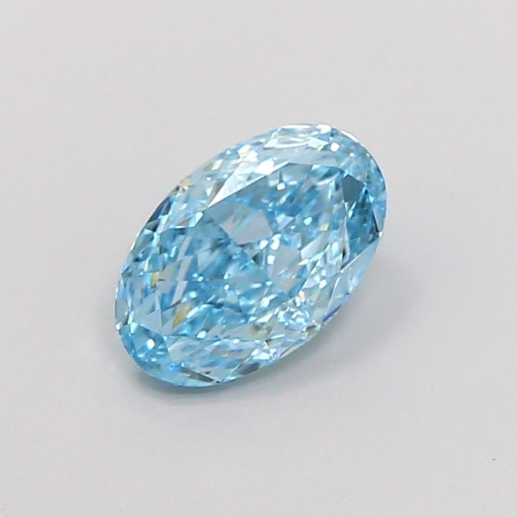 Loose Diamond - OVAL 1.02ct Fancy Vivid Blue VS1: Loose Diamond - OVAL 1.02ct Fancy Vivid Blue VS1 Source: This is a real non-mined Diamond that has been grown in a lab Shape: OVAL Carats: 1.02 Color: Fancy Vivid Blue Certification: IGI The Diamond D