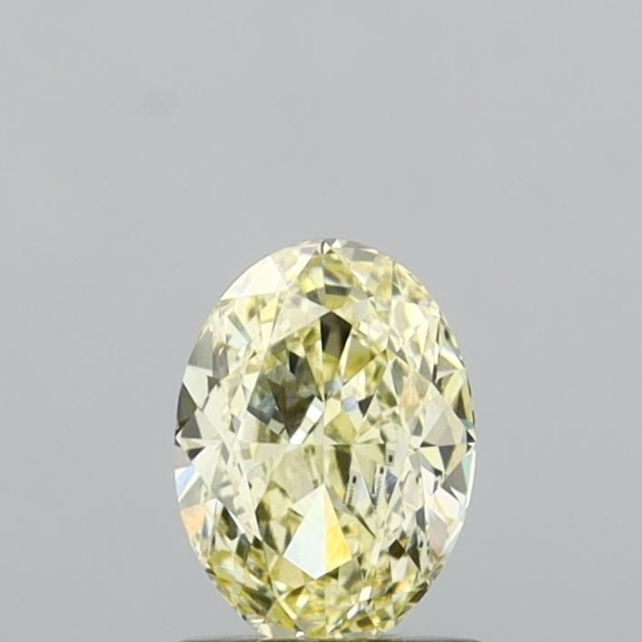 Loose Diamond - OVAL 1.06ct Fancy Light Yellow VS1: Loose Diamond - OVAL 1.06ct Fancy Light Yellow VS1 Source: This is a real non-mined Diamond that has been grown in a lab Shape: OVAL Carats: 1.06 Color: Fancy Light Yellow Certification: IGI Video: