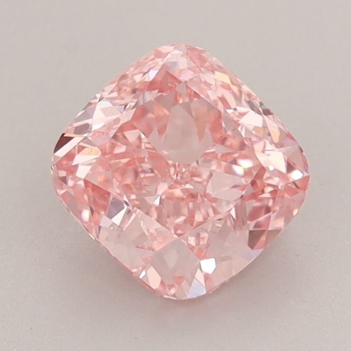 Loose Diamond - CUSHION BRILLIANT 1.32ct Fancy Vivid Pink VS1: Loose Diamond - CUSHION BRILLIANT 1.32ct Fancy Vivid Pink VS1 Source: This is a real non-mined Diamond that has been grown in a lab Shape: CUSHION BRILLIANT Carats: 1.32 Color: Fancy Vivid Pink Certif