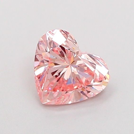 Loose Diamond - HEART 0.99ct Fancy Vivid Pink VS1: Loose Diamond - HEART 0.99ct Fancy Vivid Pink VS1 Source: This is a real non-mined Diamond that has been grown in a lab Shape: HEART Carats: 0.99 Color: Fancy Vivid Pink Certification: IGI The Diamond