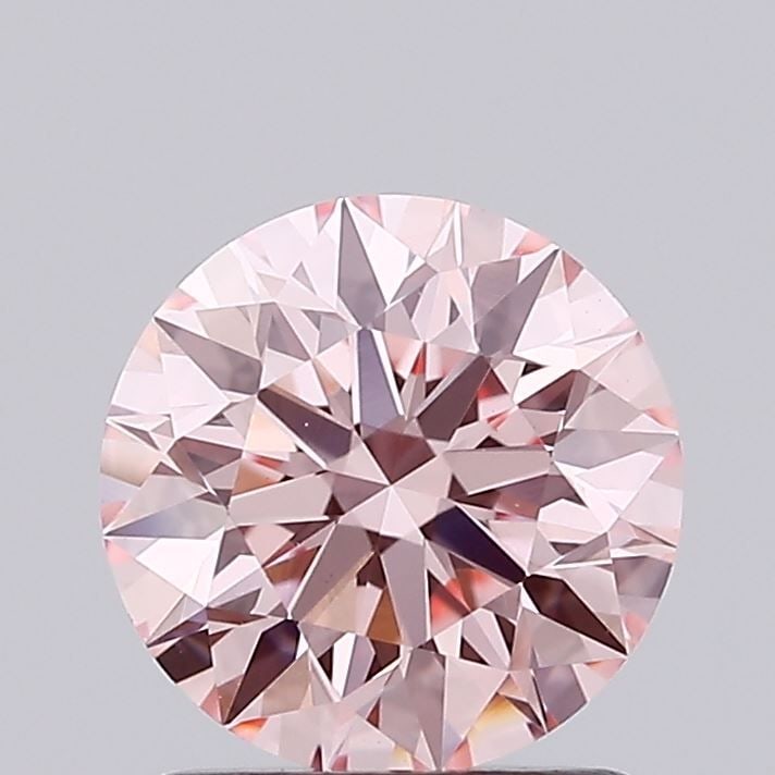 Ideal Loose Diamond - ROUND 1.36ct Fancy Intense Pink VS1 (1 of 1)