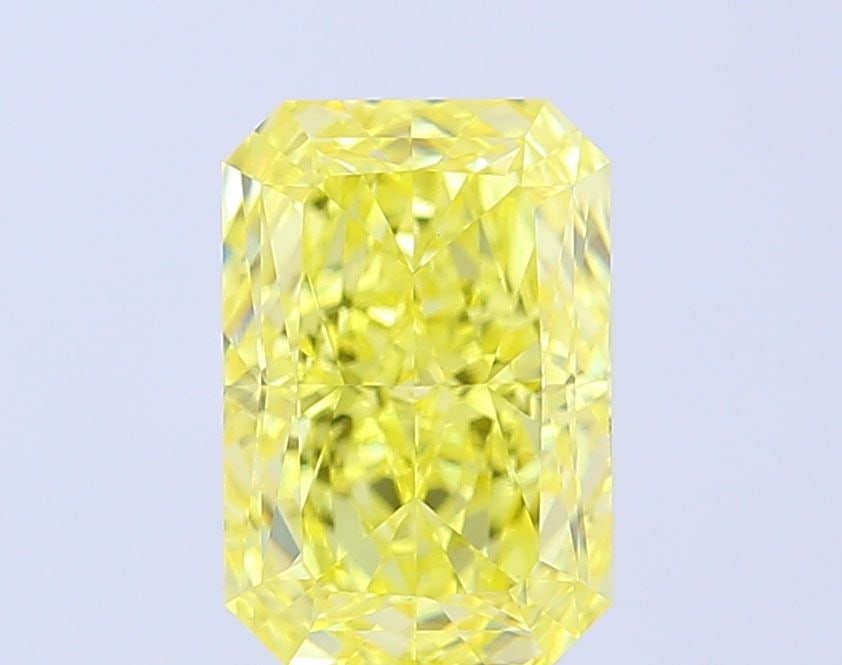 Loose Diamond - RADIANT 3.11ct Fancy Intense Yellow VVS2: Loose Diamond - RADIANT 3.11ct Fancy Intense Yellow VVS2 Source: This is a real non-mined Diamond that has been grown in a lab Shape: RADIANT Carats: 3.11 Color: Fancy Intense Yellow Certification: IG