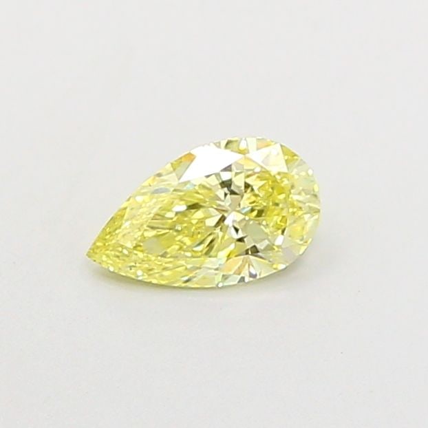 Loose Diamond - PEAR 0.54ct Fancy Yellow VS2: Loose Diamond - PEAR 0.54ct Fancy Yellow VS2 Source: This is a real non-mined Diamond that has been grown in a lab Shape: PEAR Carats: 0.54 Color: Fancy Yellow Certification: IGI Video: