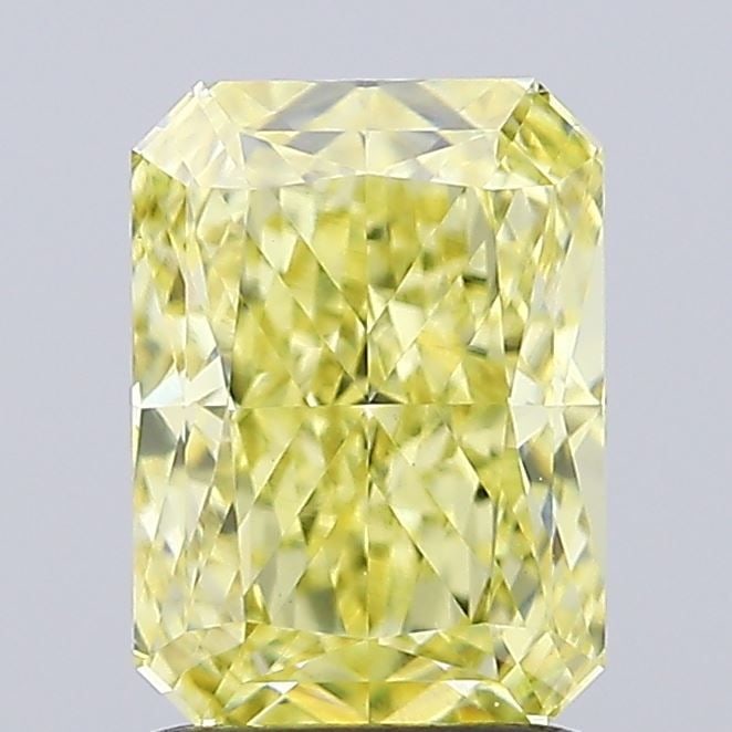 Loose Diamond - RADIANT 1.15ct Fancy Intense Yellow VS1: Loose Diamond - RADIANT 1.15ct Fancy Intense Yellow VS1 Source: This is a real non-mined Diamond that has been grown in a lab Shape: RADIANT Carats: 1.15 Color: Fancy Intense Yellow Certification: IGI