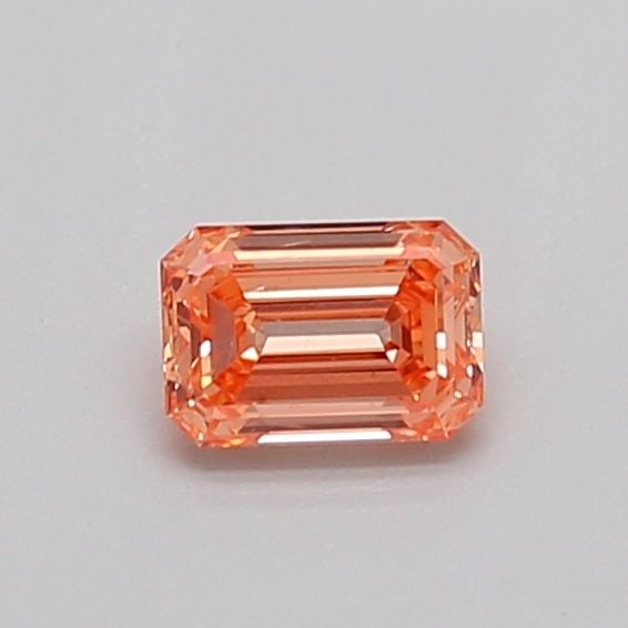 Loose Diamond - EMERALD 0.32ct Fancy Intense Brownish Orange VS2: Loose Diamond - EMERALD 0.32ct Fancy Intense Brownish Orange VS2 Source: This is a real non-mined Diamond that has been grown in a lab Shape: EMERALD Carats: 0.32 Color: Fancy Intense Brownish Orange 