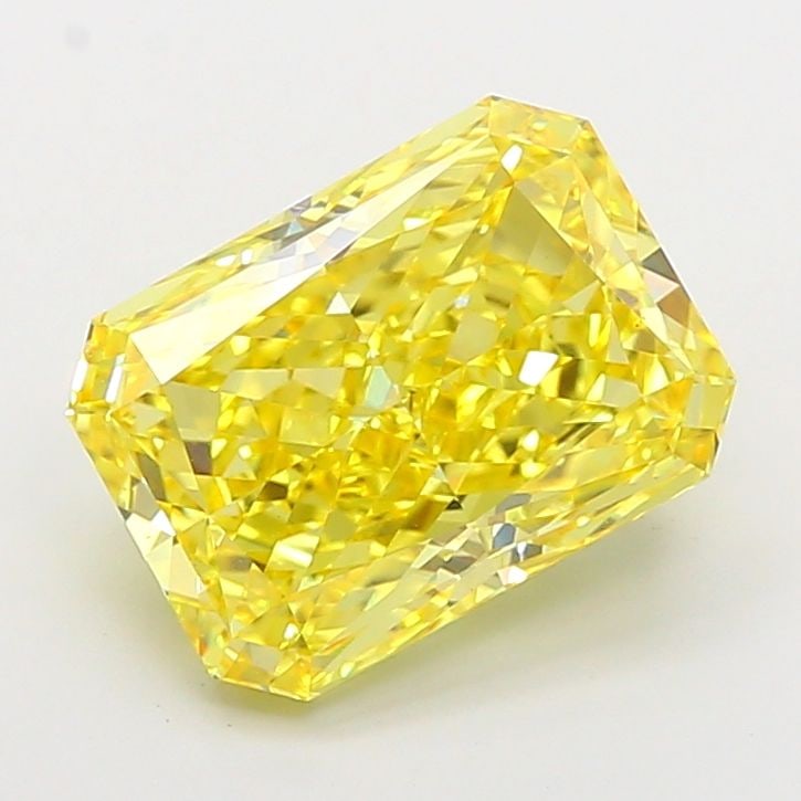 Loose Diamond - RADIANT 5.02ct Fancy Vivid Yellow VS1 (1 of 1)