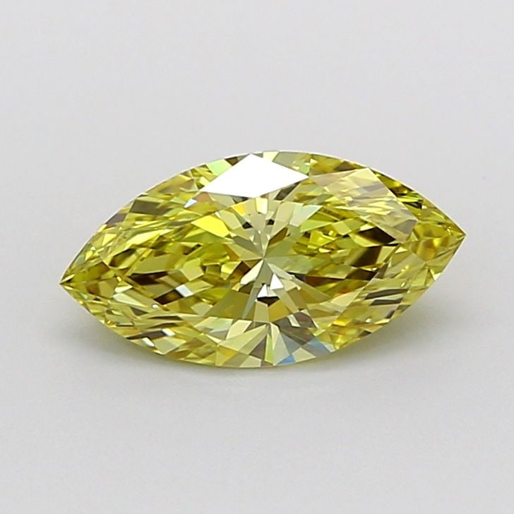 Loose Diamond - MARQUISE 1.02ct Fancy Intense Yellow VVS2: Loose Diamond - MARQUISE 1.02ct Fancy Intense Yellow VVS2 Source: This is a real non-mined Diamond that has been grown in a lab Shape: MARQUISE Carats: 1.02 Color: Fancy Intense Yellow Certification: 