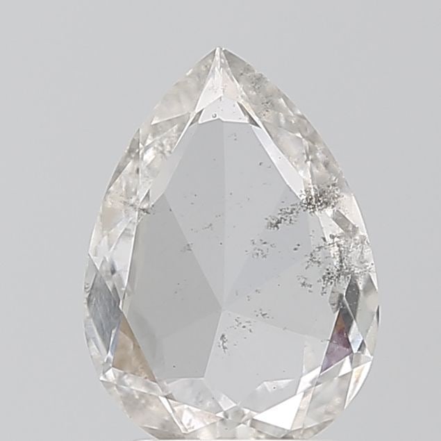 Loose Diamond - PEAR 1.12ct Salt and Pepper I1: Loose Diamond - PEAR 1.12ct Salt and Pepper I1 Source: This is a real non-mined Diamond that has been grown in a lab Shape: PEAR Carats: 1.12 Color: Salt and Pepper Certification: NONE Video: