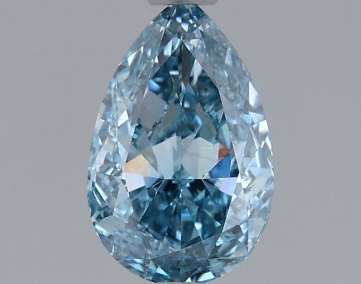 Loose Diamond - PEAR 1.02ct Blue VS2: Loose Diamond - PEAR 1.02ct Blue VS2 Source: This is a real non-mined Diamond that has been grown in a lab Shape: PEAR Carats: 1.02 Color: Blue Certification: NONE Video: