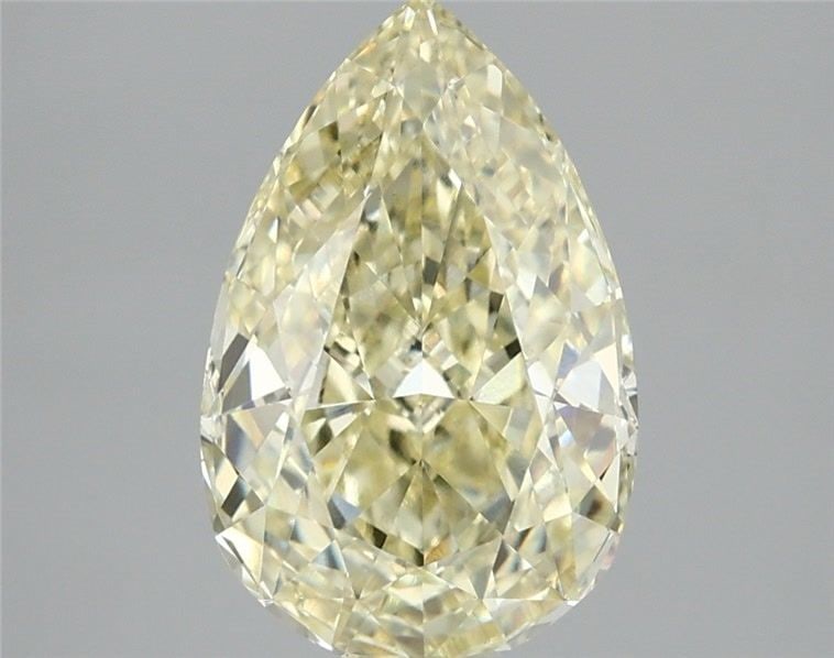 Loose Diamond - PEAR 3.07ct Fancy Intense Yellow VVS2: Loose Diamond - PEAR 3.07ct Fancy Intense Yellow VVS2 Source: This is a real non-mined Diamond that has been grown in a lab Shape: PEAR Carats: 3.07 Color: Fancy Intense Yellow Certification: IGI Vide