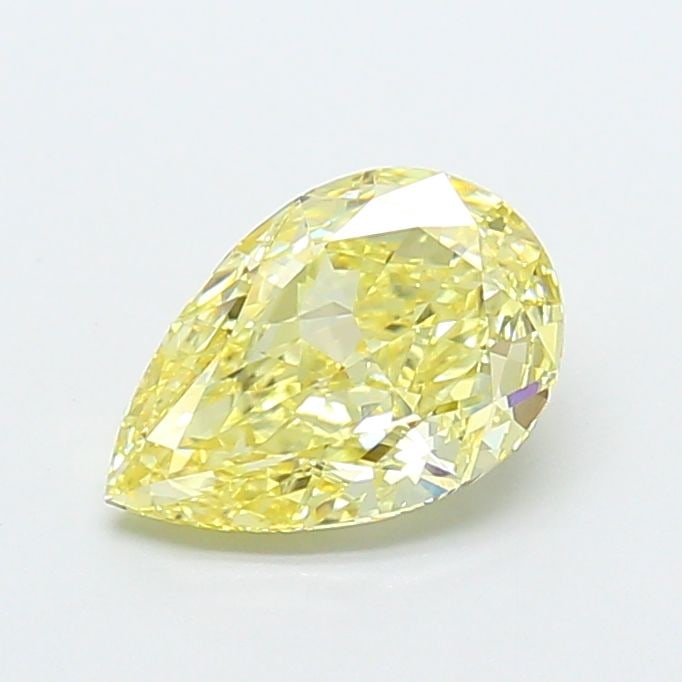 Loose Diamond - PEAR 1.56ct Fancy Intense Yellow VS1: Loose Diamond - PEAR 1.56ct Fancy Intense Yellow VS1 Source: This is a real non-mined Diamond that has been grown in a lab Shape: PEAR Carats: 1.56 Color: Fancy Intense Yellow Certification: IGI Video