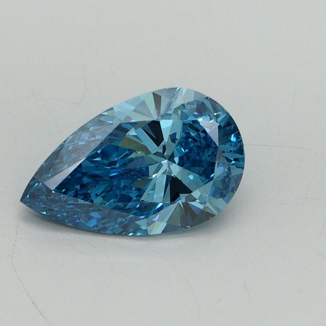 Loose Diamond - PEAR 1.4ct Fancy Vivid Blue VS2 (1 of 1)