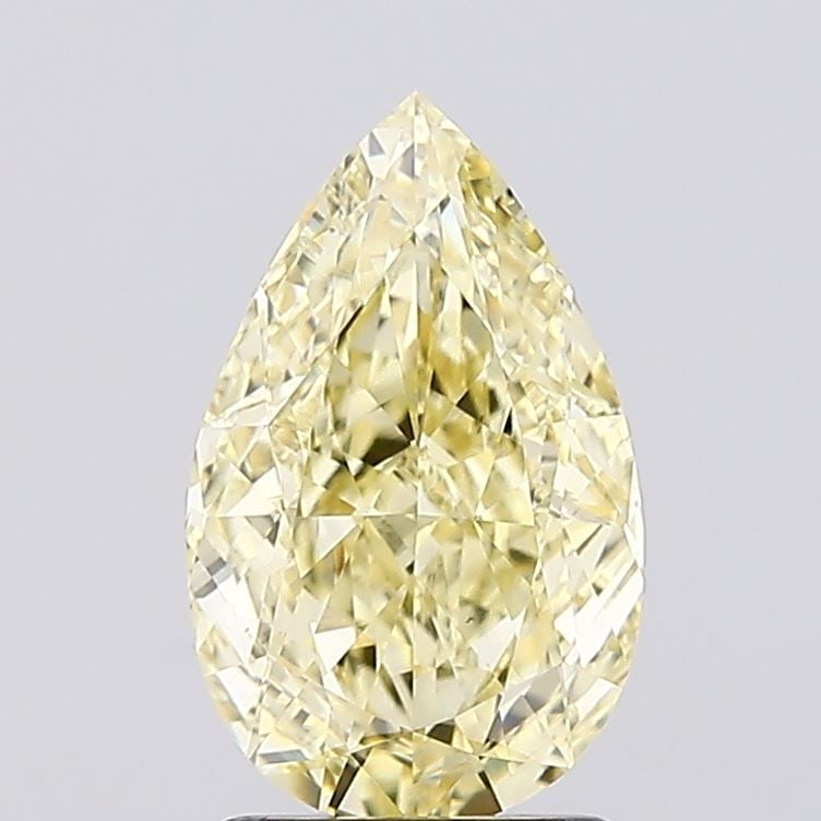 Loose Diamond - PEAR 1.81ct Fancy Intense Yellow VS1: Loose Diamond - PEAR 1.81ct Fancy Intense Yellow VS1 Source: This is a real non-mined Diamond that has been grown in a lab Shape: PEAR Carats: 1.81 Color: Fancy Intense Yellow Certification: IGI Video
