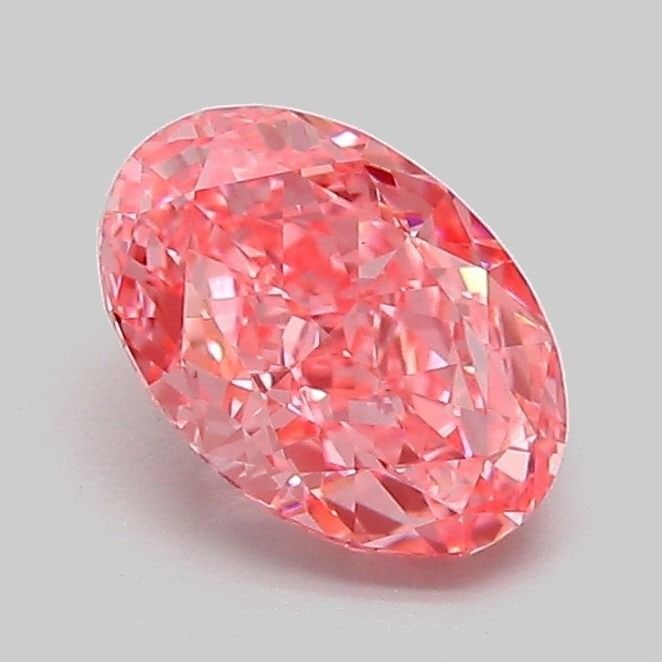 Loose Diamond - OVAL 1.09ct Fancy Vivid Pink VVS2: Loose Diamond - OVAL 1.09ct Fancy Vivid Pink VVS2 Source: This is a real non-mined Diamond that has been grown in a lab Shape: OVAL Carats: 1.09 Color: Fancy Vivid Pink Certification: IGI Video: