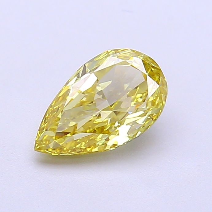 Loose Diamond - PEAR 0.96ct Fancy Intense Yellow VVS2: Loose Diamond - PEAR 0.96ct Fancy Intense Yellow VVS2 Source: This is a real non-mined Diamond that has been grown in a lab Shape: PEAR Carats: 0.96 Color: Fancy Intense Yellow Certification: IGI Vide