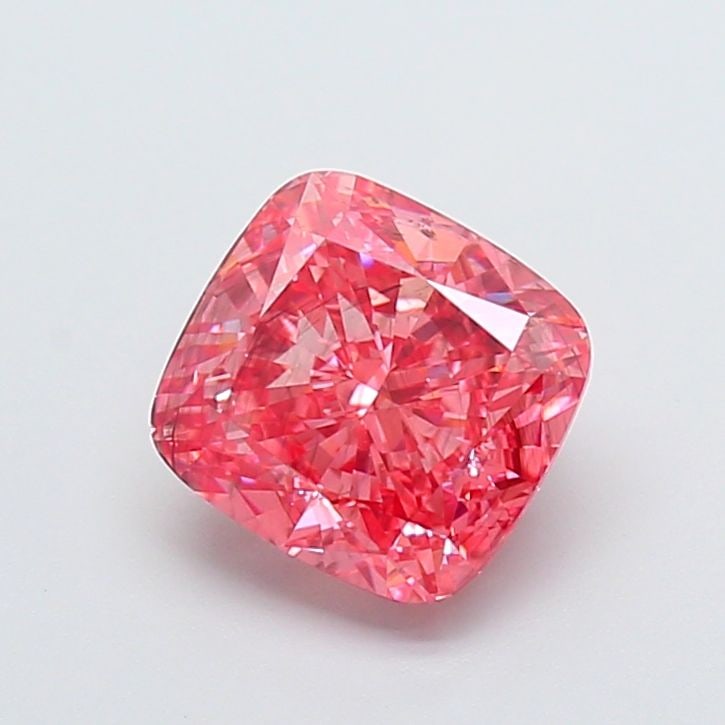 Loose Diamond - CUSHION MODIFIED 2.04ct Fancy Vivid Pink SI2: Loose Diamond - CUSHION MODIFIED 2.04ct Fancy Vivid Pink SI2 Source: This is a real non-mined Diamond that has been grown in a lab Shape: CUSHION MODIFIED Carats: 2.04 Color: Fancy Vivid Pink Certific
