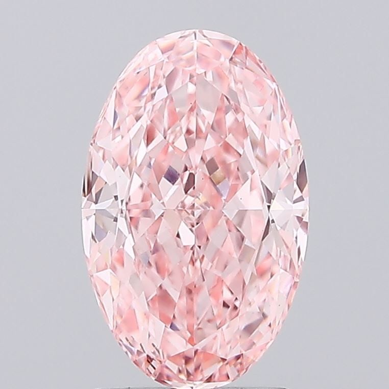 Loose Diamond - OVAL 2.02ct Fancy Vivid Pink VS1: Loose Diamond - OVAL 2.02ct Fancy Vivid Pink VS1 Source: This is a real non-mined Diamond that has been grown in a lab Shape: OVAL Carats: 2.02 Color: Fancy Vivid Pink Certification: IGI Video: