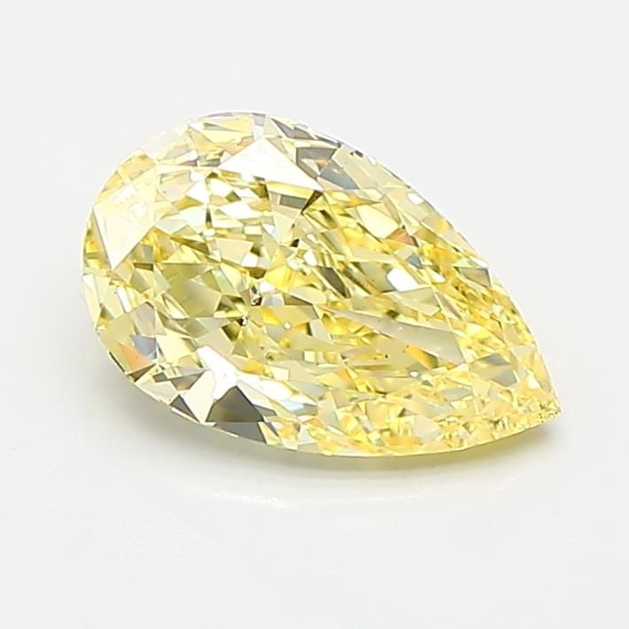 Loose Diamond - PEAR 1.16ct Fancy Intense Yellow VS1: Loose Diamond - PEAR 1.16ct Fancy Intense Yellow VS1 Source: This is a real non-mined Diamond that has been grown in a lab Shape: PEAR Carats: 1.16 Color: Fancy Intense Yellow Certification: IGI Video