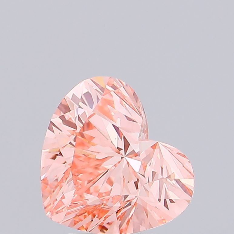Loose Diamond - HEART 3.0ct Fancy Intense Pink VS2: Loose Diamond - HEART 3.0ct Fancy Intense Pink VS2 Source: This is a real non-mined Diamond that has been grown in a lab Shape: HEART Carats: 3.0 Color: Fancy Intense Pink Certification: IGI Video:
