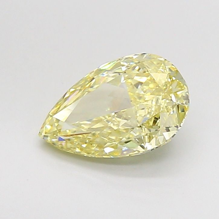 Loose Diamond - PEAR 2.04ct Fancy Yellow VS1: Loose Diamond - PEAR 2.04ct Fancy Yellow VS1 Source: This is a real non-mined Diamond that has been grown in a lab Shape: PEAR Carats: 2.04 Color: Fancy Yellow Certification: IGI Video: