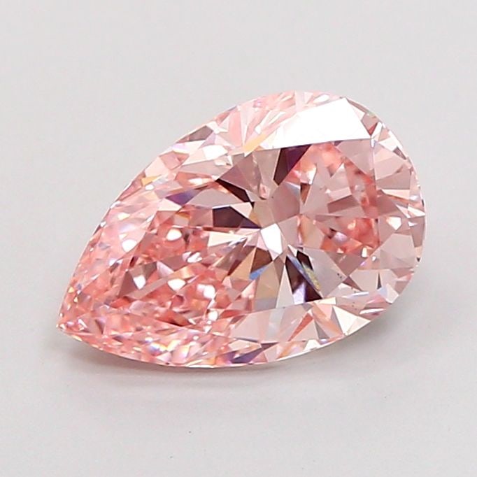 Loose Diamond - PEAR 2.14ct Fancy Intense Pink VS1: Loose Diamond - PEAR 2.14ct Fancy Intense Pink VS1 Source: This is a real non-mined Diamond that has been grown in a lab Shape: PEAR Carats: 2.14 Color: Fancy Intense Pink Certification: IGI Video: