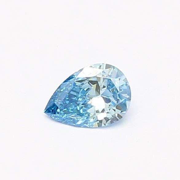 Loose Diamond - PEAR 0.18ct Fancy Vivid Blue VS1: Loose Diamond - PEAR 0.18ct Fancy Vivid Blue VS1 Source: This is a real non-mined Diamond that has been grown in a lab Shape: PEAR Carats: 0.18 Color: Fancy Vivid Blue Certification: NONE Video: