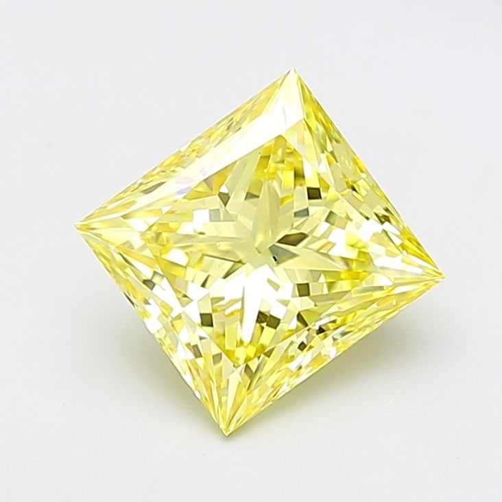 Loose Diamond - PRINCESS 3.0ct Fancy Yellow VS2: Loose Diamond - PRINCESS 3.0ct Fancy Yellow VS2 Source: This is a real non-mined Diamond that has been grown in a lab Shape: PRINCESS Carats: 3.0 Color: Fancy Yellow Certification: IGI Video: