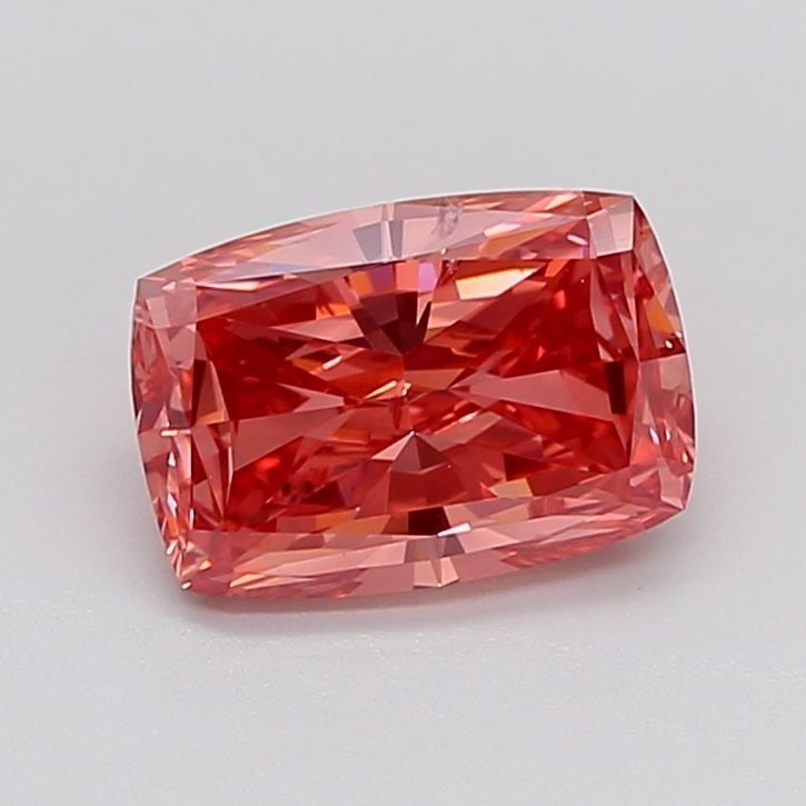Loose Diamond - CUSHION MODIFIED 3.12ct Fancy Vivid Brownish Pink SI2 (1 of 1)