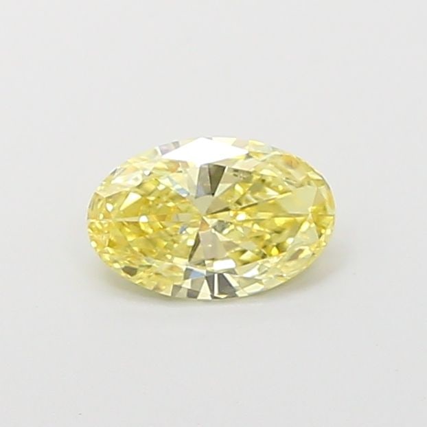 Loose Diamond - OVAL 0.58ct Fancy Yellow VS1: Loose Diamond - OVAL 0.58ct Fancy Yellow VS1 Source: This is a real non-mined Diamond that has been grown in a lab Shape: OVAL Carats: 0.58 Color: Fancy Yellow Certification: IGI Video: