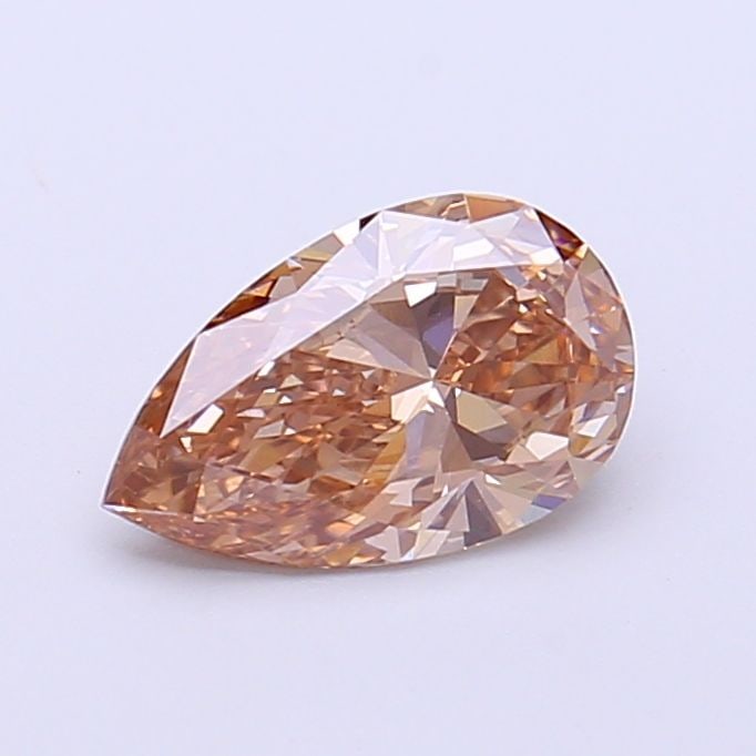 Loose Diamond - PEAR 1.02ct Fancy Light Brown VVS2: Loose Diamond - PEAR 1.02ct Fancy Light Brown VVS2 Source: This is a real non-mined Diamond that has been grown in a lab Shape: PEAR Carats: 1.02 Color: Fancy Light Brown Certification: IGI Video: