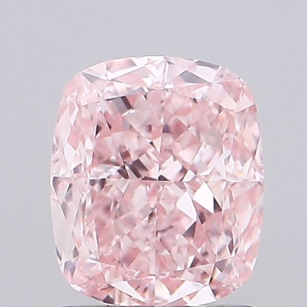 Loose Diamond - CUSHION MODIFIED 1.51ct Fancy Vivid Pink VVS2: Loose Diamond - CUSHION MODIFIED 1.51ct Fancy Vivid Pink VVS2 Source: This is a real non-mined Diamond that has been grown in a lab Shape: CUSHION MODIFIED Carats: 1.51 Color: Fancy Vivid Pink Certifi