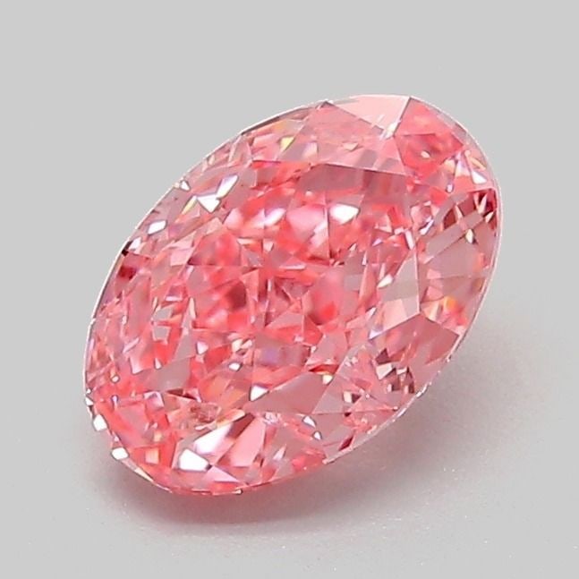 Loose Diamond - OVAL 1.05ct Fancy Vivid Pink VVS2: Loose Diamond - OVAL 1.05ct Fancy Vivid Pink VVS2 Source: This is a real non-mined Diamond that has been grown in a lab Shape: OVAL Carats: 1.05 Color: Fancy Vivid Pink Certification: IGI Video: