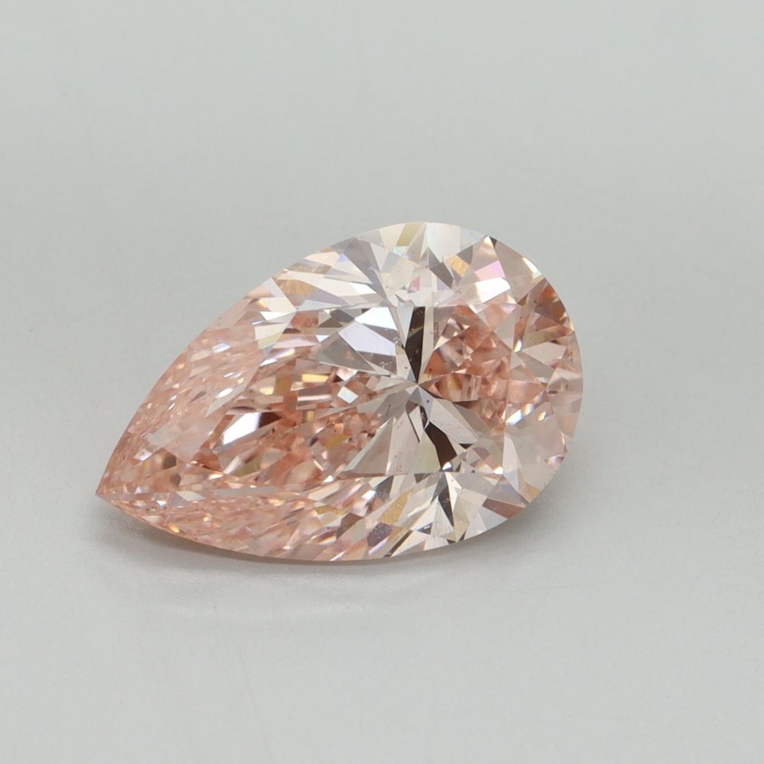Loose Diamond - PEAR 3.01ct Fancy Intense Pink VS2: Loose Diamond - PEAR 3.01ct Fancy Intense Pink VS2 Source: This is a real non-mined Diamond that has been grown in a lab Shape: PEAR Carats: 3.01 Color: Fancy Intense Pink Certification: IGI Video: