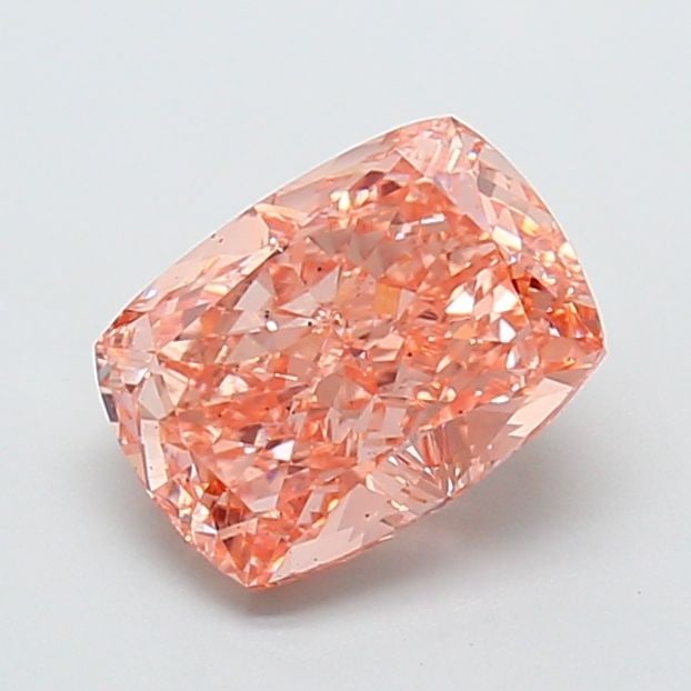 Loose Diamond - CUSHION MODIFIED 2.73ct Fancy Intense Pink SI1: Loose Diamond - CUSHION MODIFIED 2.73ct Fancy Intense Pink SI1 Source: This is a real non-mined Diamond that has been grown in a lab Shape: CUSHION MODIFIED Carats: 2.73 Color: Fancy Intense Pink Cert