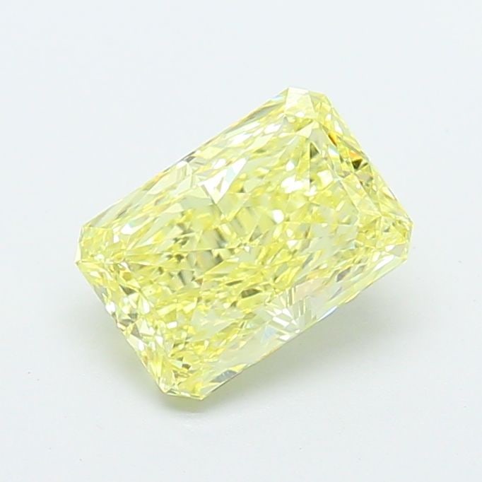 Loose Diamond - RADIANT 1.6ct Fancy Yellow VS1: Loose Diamond - RADIANT 1.6ct Fancy Yellow VS1 Source: This is a real non-mined Diamond that has been grown in a lab Shape: RADIANT Carats: 1.6 Color: Fancy Yellow Certification: IGI Video: