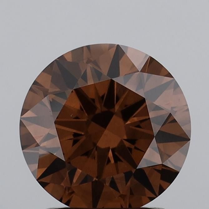 Ideal Loose Diamond - ROUND 1.59ct Fancy Brown VS1: Ideal Loose Diamond - ROUND 1.59ct Fancy Brown VS1 Source: This is a real non-mined Diamond that has been grown in a lab Shape: ROUND Carats: 1.59 Color: Fancy Brown Certification: IGI Video: