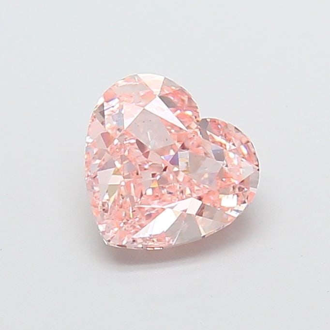 Loose Diamond - HEART 1.54ct Fancy Intense Pink VS1: Loose Diamond - HEART 1.54ct Fancy Intense Pink VS1 Source: This is a real non-mined Diamond that has been grown in a lab Shape: HEART Carats: 1.54 Color: Fancy Intense Pink Certification: IGI Video: