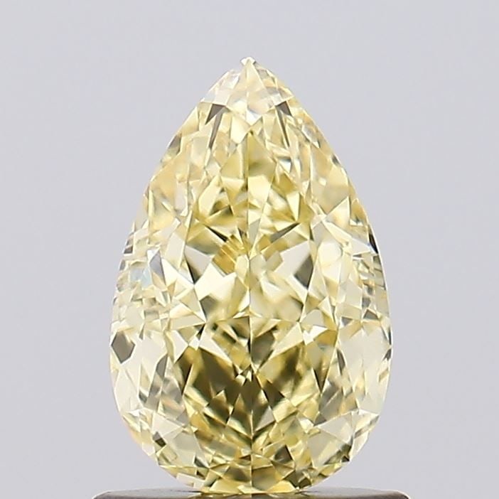 Loose Diamond - PEAR 1.04ct Fancy Yellow VVS2: Loose Diamond - PEAR 1.04ct Fancy Yellow VVS2 Source: This is a real non-mined Diamond that has been grown in a lab Shape: PEAR Carats: 1.04 Color: Fancy Yellow Certification: IGI Video: