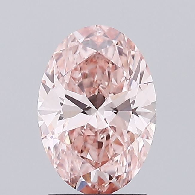 Loose Diamond - OVAL 1.54ct Fancy Intense Pink SI1: Loose Diamond - OVAL 1.54ct Fancy Intense Pink SI1 Source: This is a real non-mined Diamond that has been grown in a lab Shape: OVAL Carats: 1.54 Color: Fancy Intense Pink Certification: IGI Video: