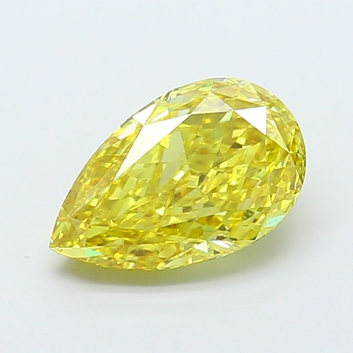Loose Diamond - PEAR 2.01ct Fancy Vivid Yellow VVS2: Loose Diamond - PEAR 2.01ct Fancy Vivid Yellow VVS2 Source: This is a real non-mined Diamond that has been grown in a lab Shape: PEAR Carats: 2.01 Color: Fancy Vivid Yellow Certification: NONE Video:
