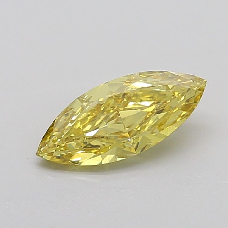 Loose Diamond - MARQUISE 1.12ct Fancy Intense Yellow VS1: Loose Diamond - MARQUISE 1.12ct Fancy Intense Yellow VS1 Source: This is a real non-mined Diamond that has been grown in a lab Shape: MARQUISE Carats: 1.12 Color: Fancy Intense Yellow Certification: I