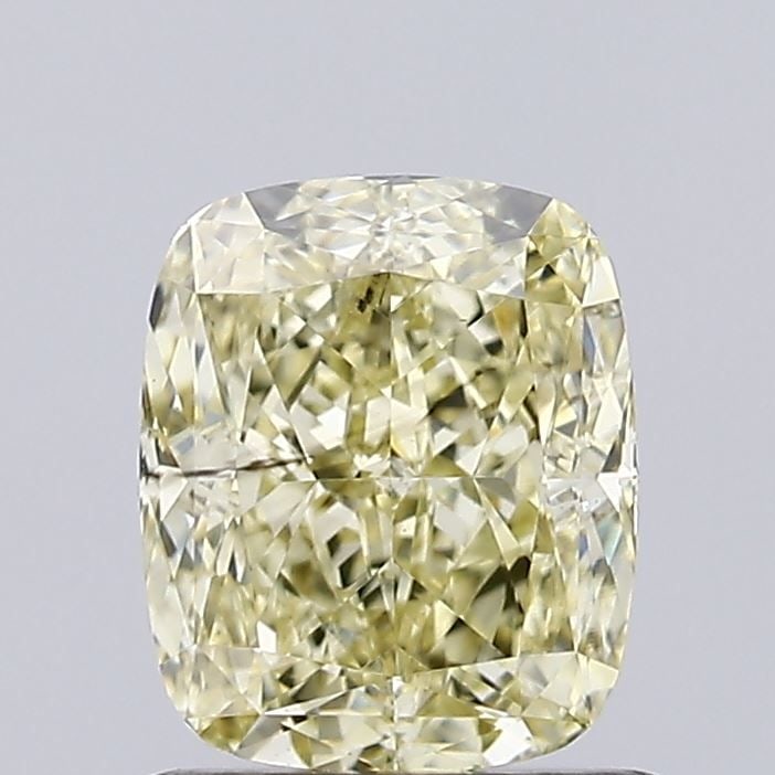 Loose Diamond - CUSHION MODIFIED 1.02ct Fancy Yellow SI1: Loose Diamond - CUSHION MODIFIED 1.02ct Fancy Yellow SI1 Source: This is a real non-mined Diamond that has been grown in a lab Shape: CUSHION MODIFIED Carats: 1.02 Color: Fancy Yellow Certification: I