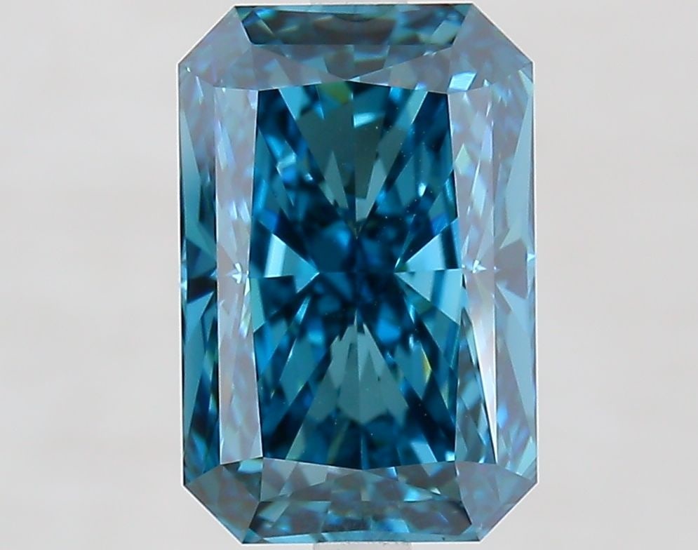 Loose Diamond - RADIANT 4.03ct Fancy Vivid Blue VVS2 (1 of 1)