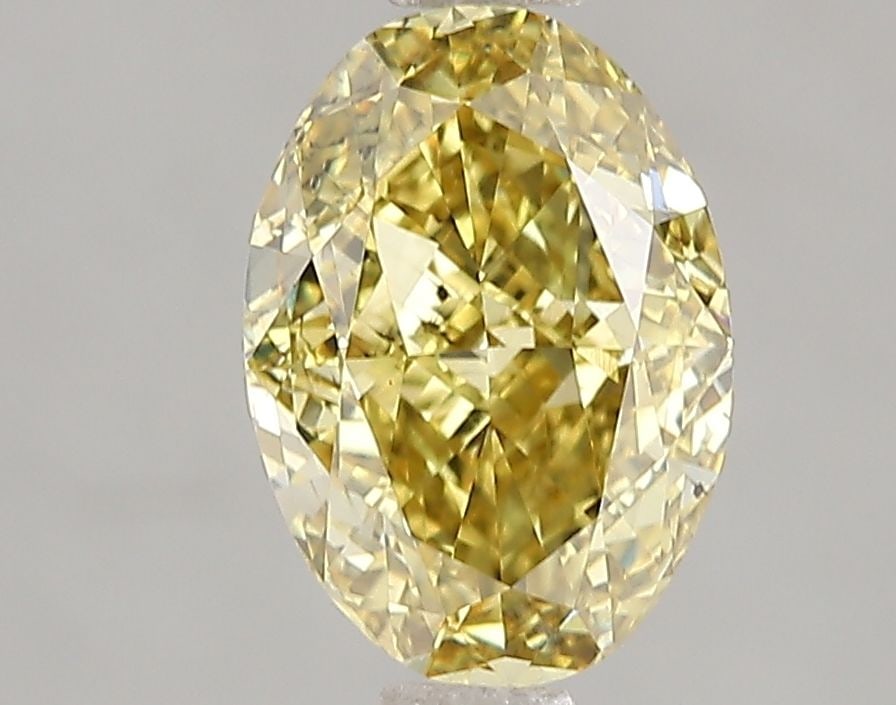 Loose Diamond - OVAL 2.03ct Fancy Intense Yellow VS2: Loose Diamond - OVAL 2.03ct Fancy Intense Yellow VS2 Source: This is a real non-mined Diamond that has been grown in a lab Shape: OVAL Carats: 2.03 Color: Fancy Intense Yellow Certification: IGI Video